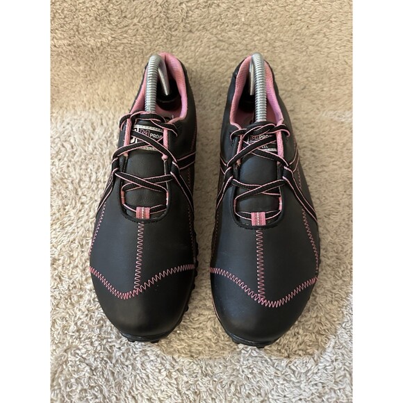 Footjoy M Project Breast Cancer Awareness Spikeless Golf Shoes Sneakers Womens 8 - Picture 3 of 9